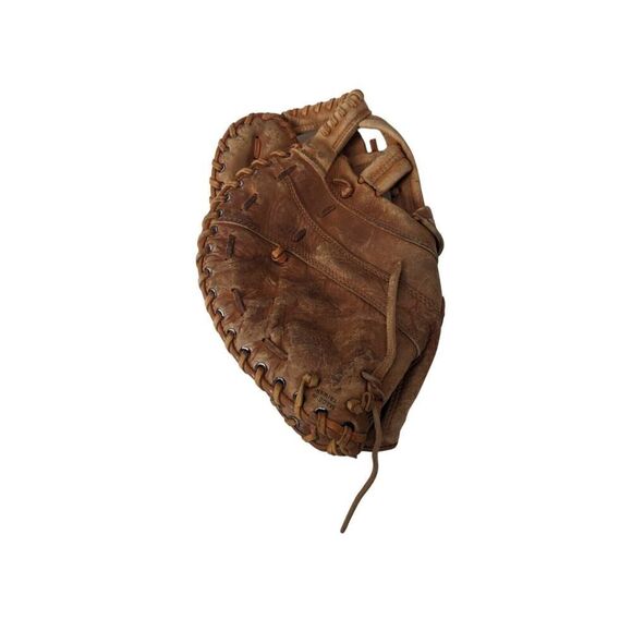 Wilson A9884 Softball Glove Brown Leather The Big Scoop Snap Action - Picture 2 of 8
